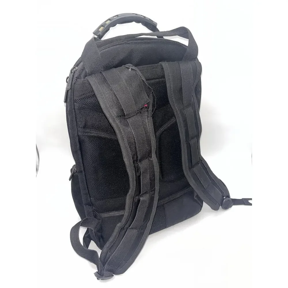 LEVEL8 Laptop Backpack, Work Backpack for Men Women, Travel Computer Black